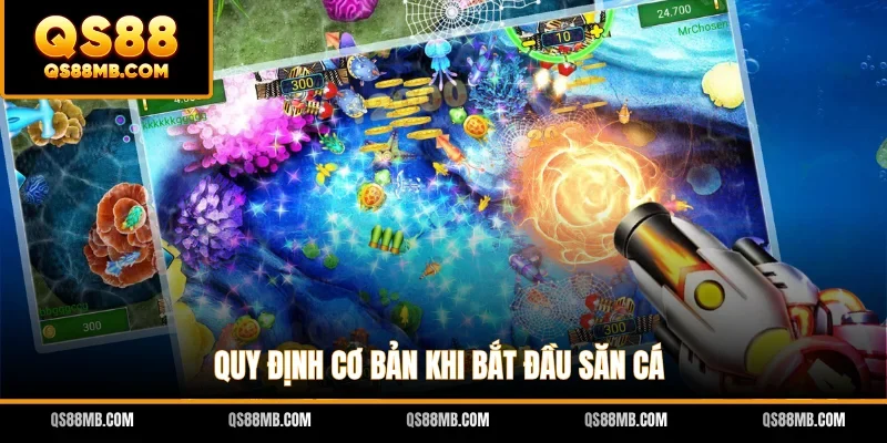 Quy định cơ bản khi bắt đầu săn cá